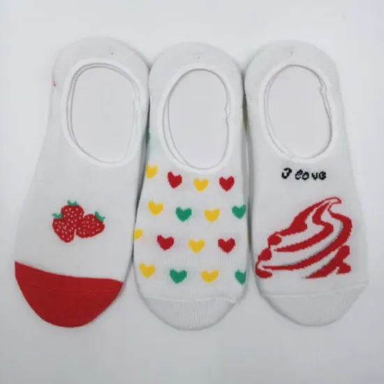 Chaussettes de doublure de chaussures en gros chaussettes en coton chaussettes invisibles pour femmes